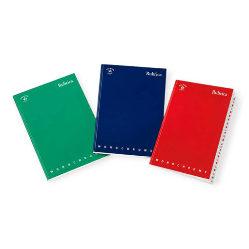 Picture of A5 RULED INDEX BOOK SOFT COVER - 60 SHEETS